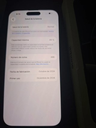 iPhone 16 Pro Max 256GB Gris/Plata