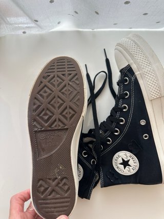 Converse negras talla 39