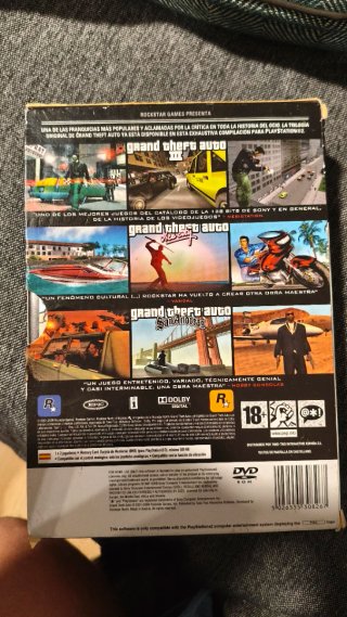 Grand Theft Auto La Trilogía PS2
