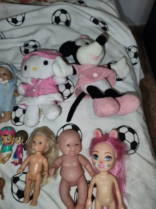 Lote Juguetes Bebés y Muñecas