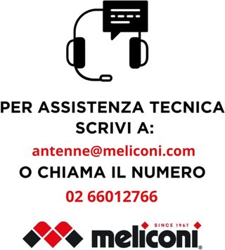 Meliconi AT 49 antena TV interior ajustable