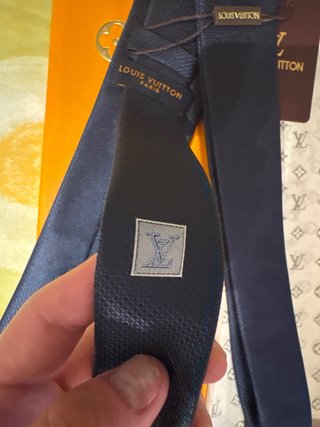 Corbata Louis Vuitton Azul