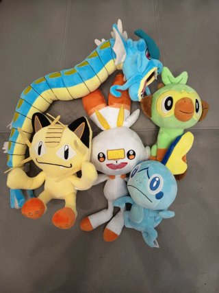Lote de 5 Peluches