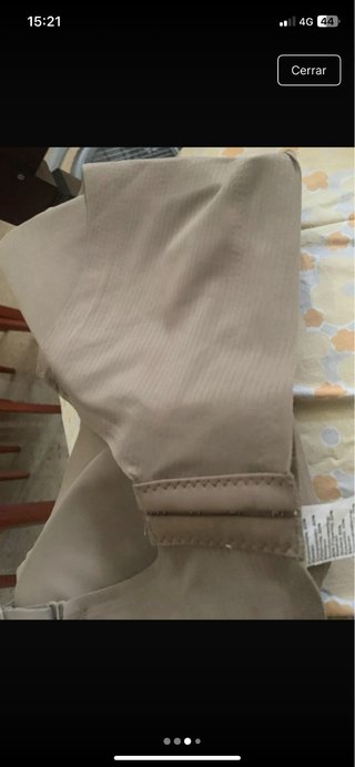 Sujetador Talla XL Beige