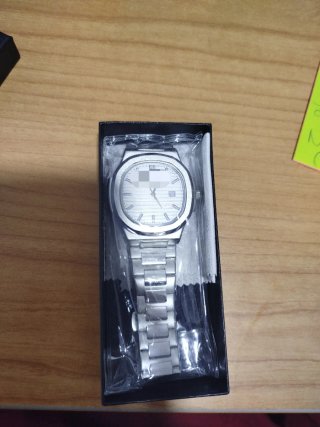Reloj de acero inoxidable hombre