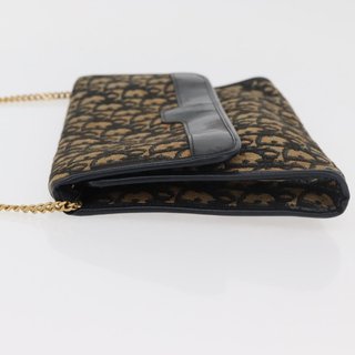 Christian Dior Trotter Canvas Chain Shoulder Bag