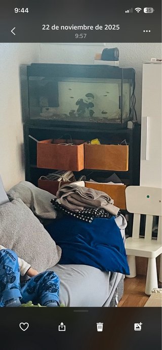 Acuario de cristal