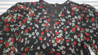 Vestido fiesta estampado floral