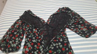 Vestido fiesta estampado floral