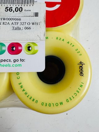 Ruedas Skate Longboard These ATF 327