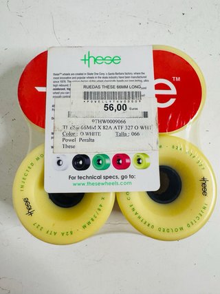 Ruedas Skate Longboard These ATF 327