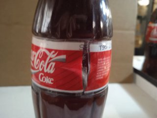 Coca Cola Lotto 4 bottiglie e 1 lattina anni 80-90