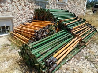 Puntales extensibles seminuevos