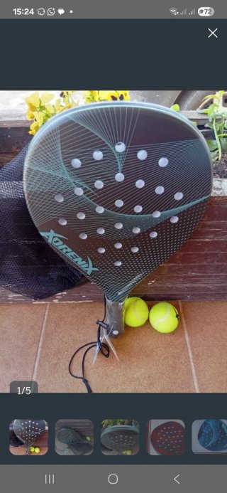 UNA Pala de pádel junior