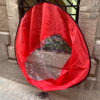 Vela Kayak Canoa SUP Plegable Roja