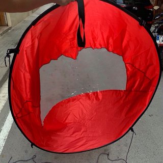 Vela Kayak Canoa SUP Plegable Roja