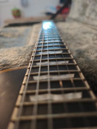 Guitarra ESP E-II Eclipse Negra