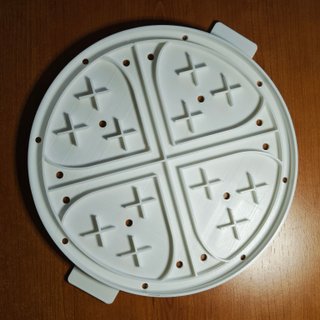 Molde Pan Eucaristia ø21cm. 1 PZ. Dec CURVA C.Neoc