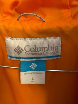 Anorak Columbia niños talla S. Verde. Esqui