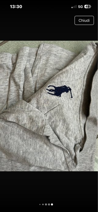 Polo Ralph Lauren Grigio Uomo