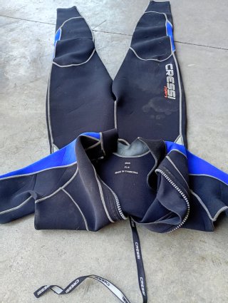 Neopreno Cressi Summer Azul/Negro
