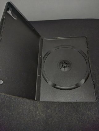 Custodia nera per DVD o CD