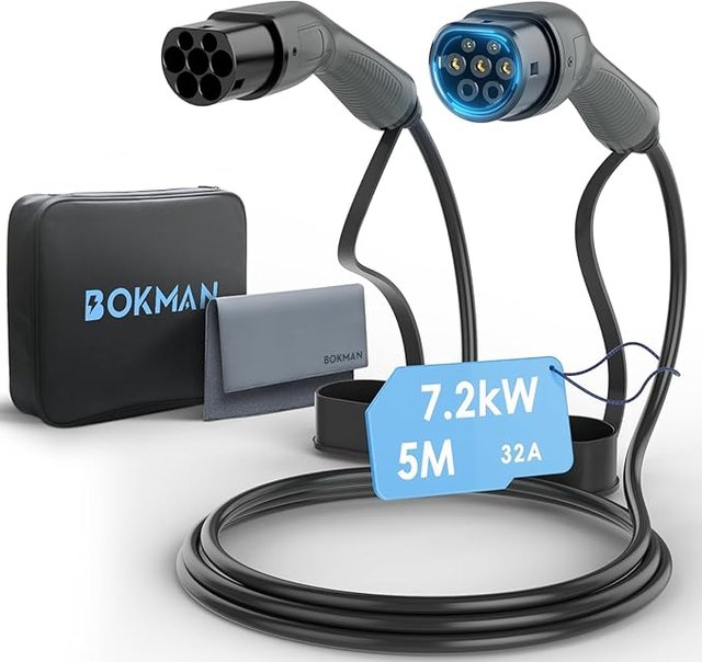 Cavo di ricarica EV Bokman 7.2kW 5M 32A