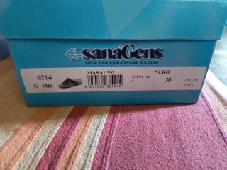 Sandali SanaGens Nere Nuove