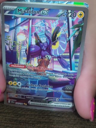 Carta Pokémon Miraidon EX 244/198