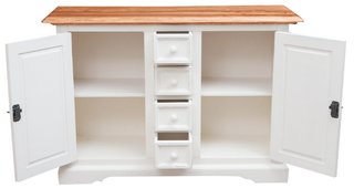 Credenza Country in legno massello di tiglio