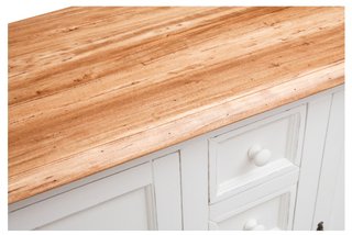 Credenza Country in legno massello di tiglio