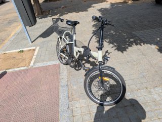 Bicicleta Eléctrica Cecotec Plegable