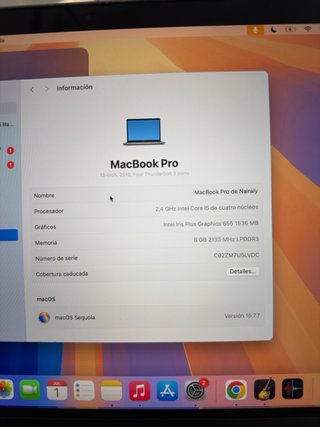 MacBook Pro 13 2019 256GB NEGOCIABLE