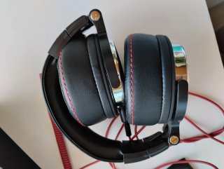 Auriculares DJ Negros y Rojos