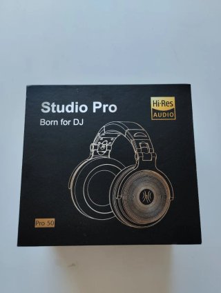 Auriculares DJ Negros y Rojos