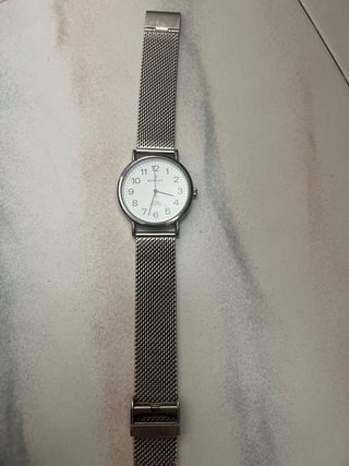 Reloj Nowley Plata y Blanco