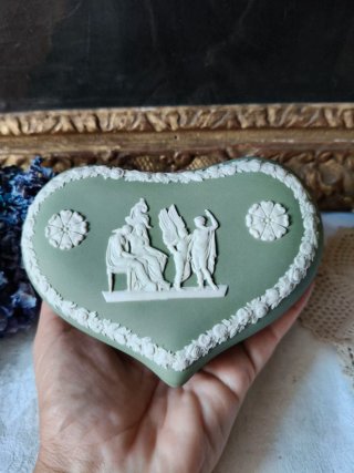 Cofanetto Wedgwood verde salvia