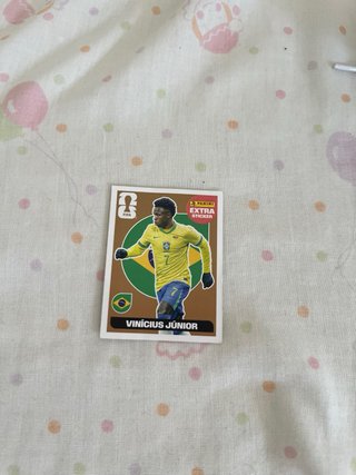 Carta Panini Vinicius Junior Bronce