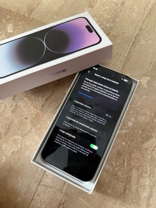 iPhone 14 Pro Max Morado 256GB 100% Pantalla Rota