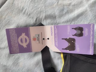 Reggiseno sportivo Champion Shock Absorber Nero
