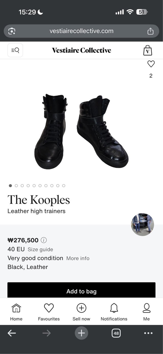 The Kooples Piel Negra caña alta T.42 (11)