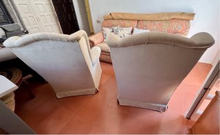 Conjunto Sofá + 2 Butacones Diseño Clásico