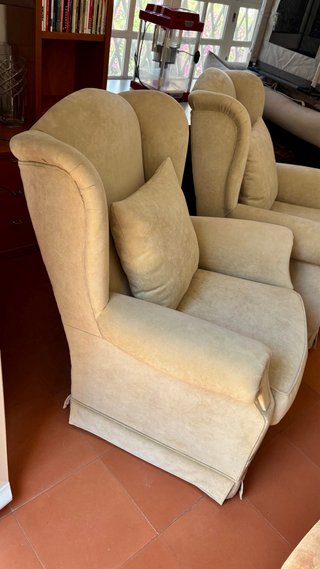 Conjunto Sofá + 2 Butacones Diseño Clásico