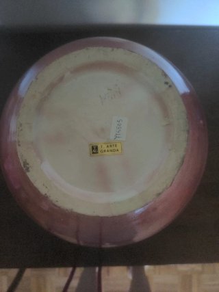 Jarrón Arte Granda Cerámica Rojo , venta en JACA
