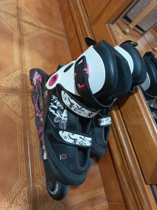Patines Oxelo y Bolsa para llevarlos