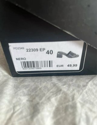 Sandalias tacón Primadonna negras