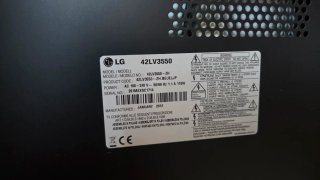 Televisor LG 42" medidas 99x62cm mod 42LV3550