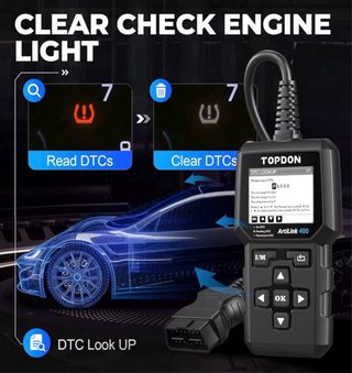 TOPDON AL400 Máquina Diagnóstico OBD2