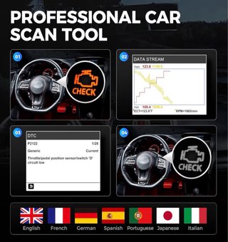 TOPDON AL400 Máquina Diagnóstico OBD2