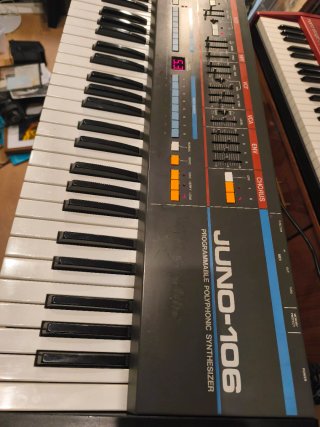 Roland Juno-106 Sintetizador Analógico